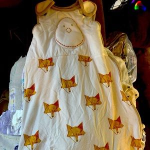 Nested Bean Bamboo Zen Sleep Sack-Fox